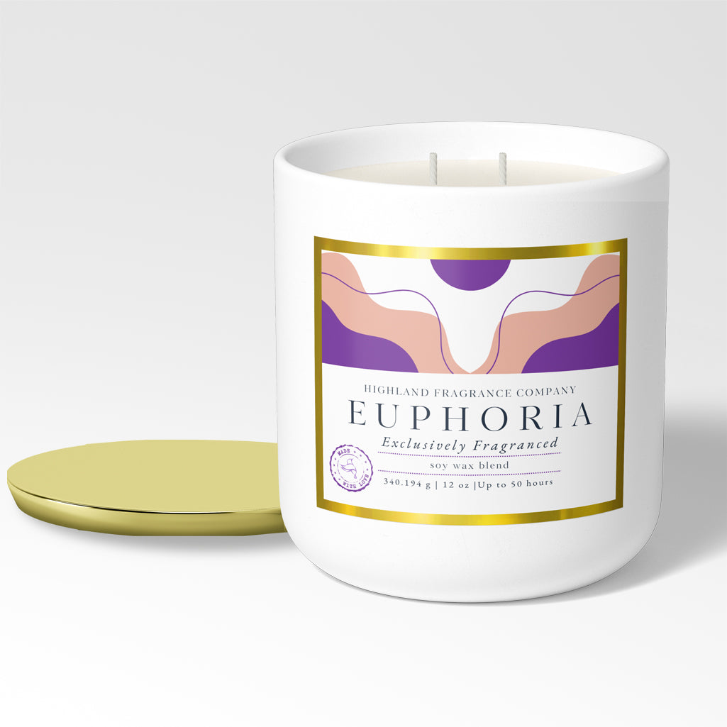 Euphoria - 2 Wick Luxury Candle